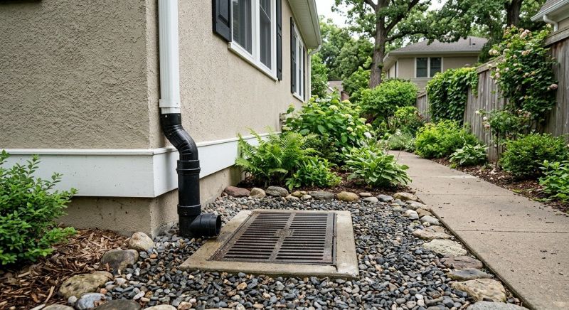 Exterior Drainage Installation in Birmingham, AL